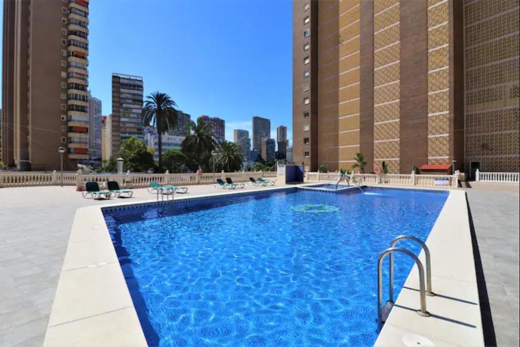 Precioso Apartamento A Estrenar En Primera Linea De Playa Benidorm Exterior foto